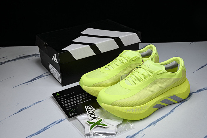 KI4412 HYPERBOOST EDGE SOLE-BOOSTING RUNNING SHOES GREEN/GREEN/GREEN