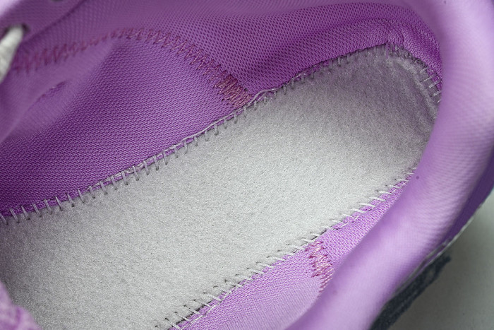 THICK-SOLED BREATHABLE MESH CASUAL SPORTS SHOES PURPLE/PURPLE/PURPLE
