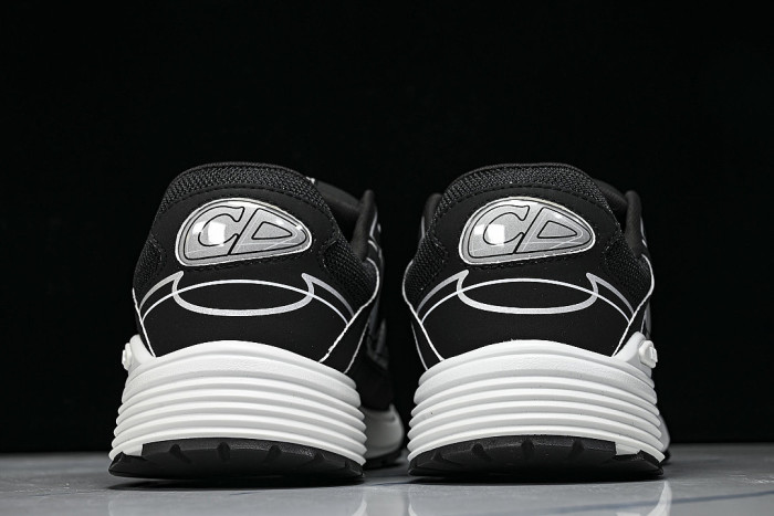 LOW-TOP THICK-SOLED SPORTS CASUAL SHOES BLACK/GREY