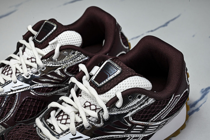 THICK-SOLED BREATHABLE MESH CASUAL SPORTS SHOES WINE RED/BLACK