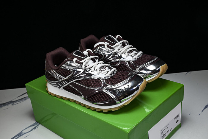 THICK-SOLED BREATHABLE MESH CASUAL SPORTS SHOES WINE RED/BLACK