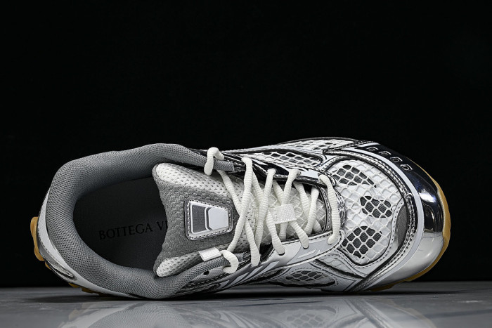 THICK-SOLED BREATHABLE MESH CASUAL SPORTS SHOES GREY/GREY/GREY