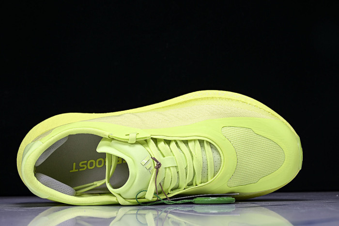 KI4412 HYPERBOOST EDGE SOLE-BOOSTING RUNNING SHOES GREEN/GREEN/GREEN