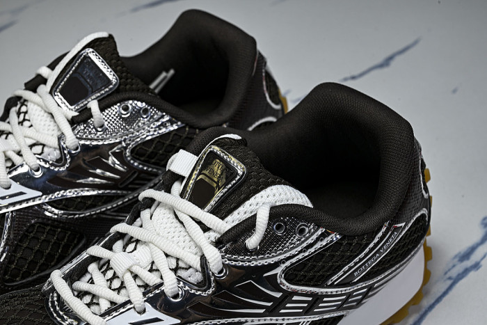 THICK-SOLED BREATHABLE MESH CASUAL SPORTS SHOES BLACK/BLACK/BLACK