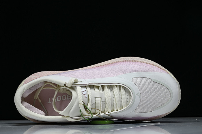 KJ0392 HYPERBOOST EDGE OFF WHITE/CLEAR PINK/CLEAR PINK