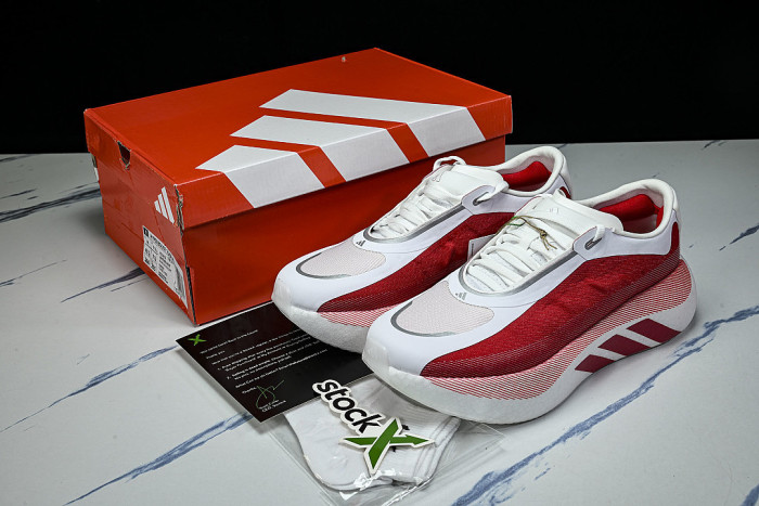 KI1913 HYPER BOOST EDGE CLOUD WHITE/PURE RUBY/ZERO METALIC