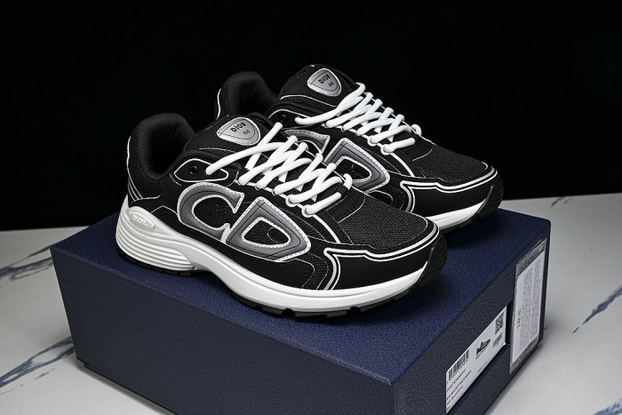 LOW-TOP THICK-SOLED SPORTS CASUAL SHOES BLACK/GREY