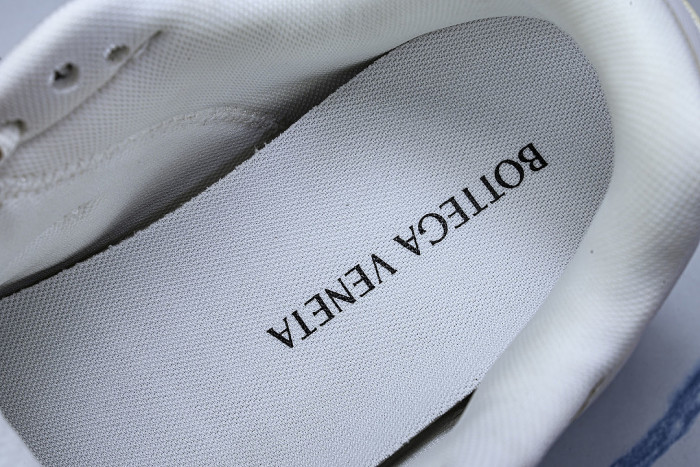 THICK-SOLED BREATHABLE MESH CASUAL SPORTS SHOES BEIGE/WHITE