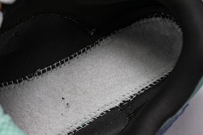 THICK-SOLED BREATHABLE MESH CASUAL SPORTS SHOES BLUE/BLACK/GREY