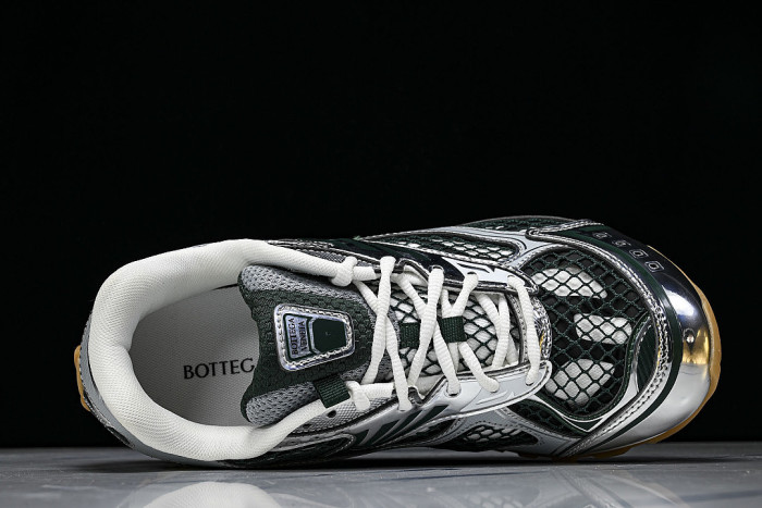 THICK-SOLED BREATHABLE MESH CASUAL SPORTS SHOES GREY/BLACK