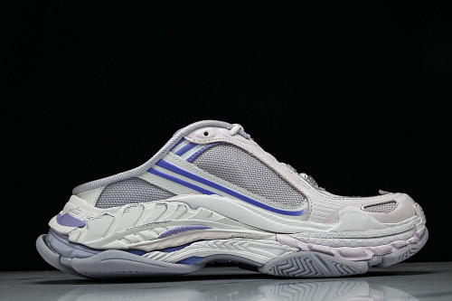 WTSM0 5550 TRIPLE S 2 FASHIONABLE RUNNING SHOES WHITE/PINK/BLUE