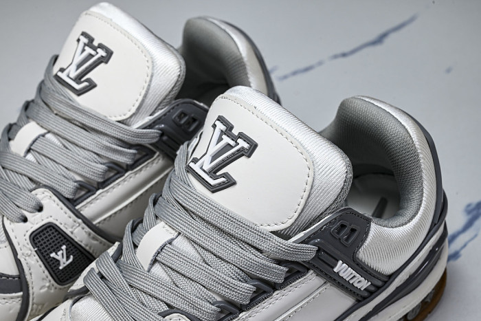 TRAINER SNEAKER LOW RETRO CASUAL SPORTS BASKETBALL SNEAKERS WHITE/GREY
