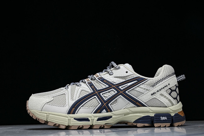 1203B133-025 GEL NYC CASUAL BREATHABLE PROFESSIONAL RUNNING SHOES BEIGE/OFF WHITE
