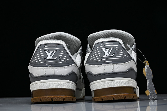 TRAINER SNEAKER LOW RETRO CASUAL SPORTS BASKETBALL SNEAKERS WHITE/GREY