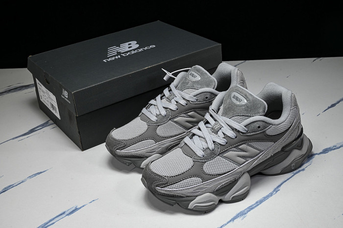 U90609EL RETRO CASUAL SPORTS JOGGING SHOES GREY/GREY/GREY