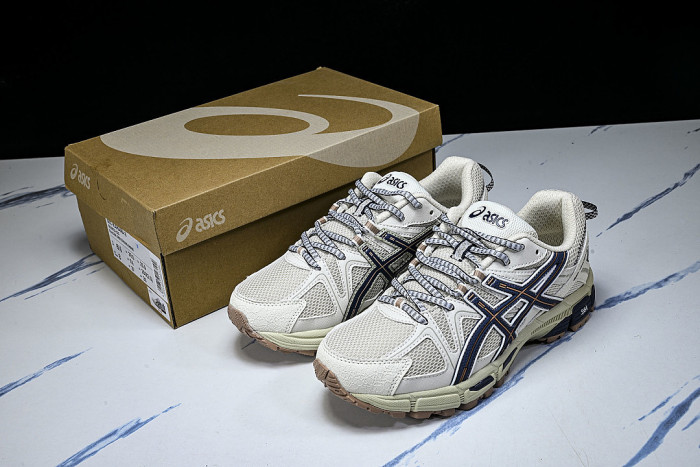 1203B133-025 GEL NYC CASUAL BREATHABLE PROFESSIONAL RUNNING SHOES BEIGE/OFF WHITE