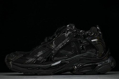 WRNLD1000 RUNNER LED BOHEMIAN VINTAGE CASUAL SHOES BLACK/BLACK/BLACK
