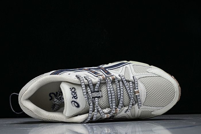 1203B133-025 GEL NYC CASUAL BREATHABLE PROFESSIONAL RUNNING SHOES BEIGE/OFF WHITE