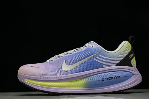 IB5169-500 VOMERO 18 VERSATILE ANTI SLIP LOW TOP RUNNING SHOES TARO PASTE PURPLE/DARK BLUE