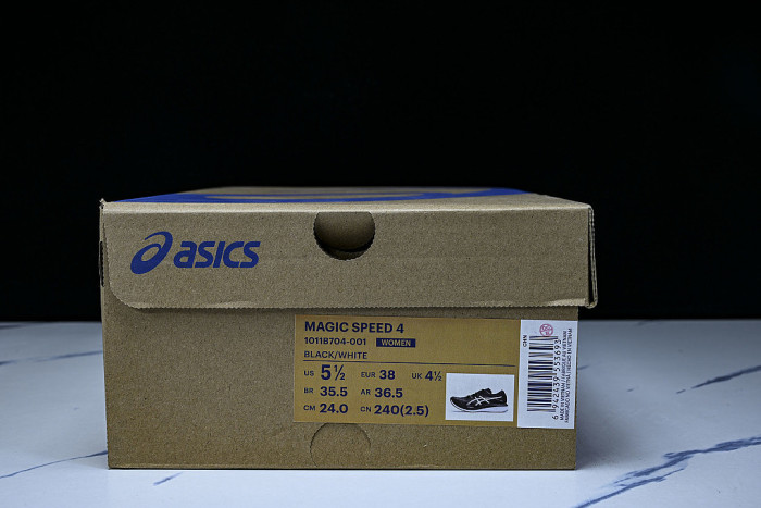 1011B704-001 MAGIC SPEED 4 BLACK/WHITE/BLACK