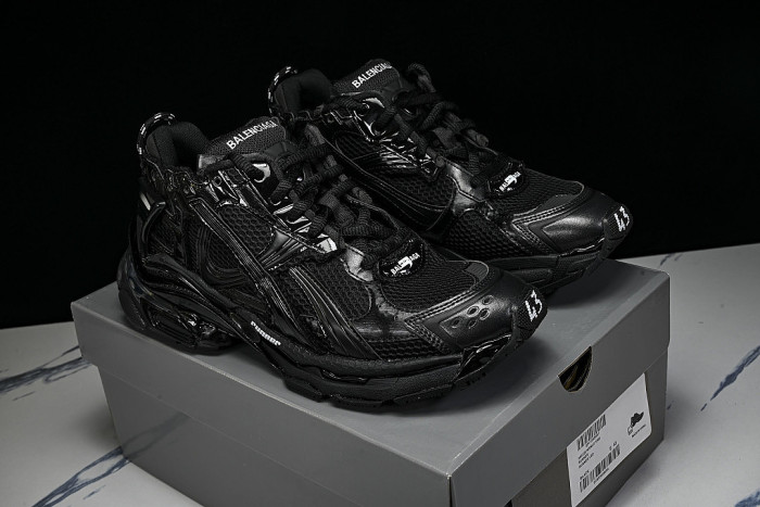WRNLD1000 RUNNER LED BOHEMIAN VINTAGE CASUAL SHOES BLACK/BLACK/BLACK