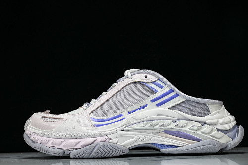 WTSM0 5550 TRIPLE S 2 FASHIONABLE RUNNING SHOES WHITE/PINK/BLUE