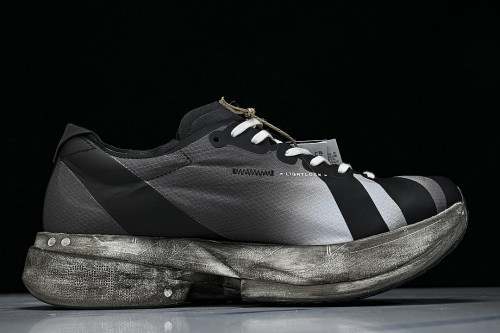 KI7128 Y-3 ADIOS PRO 4 BLACK/OFF WHITE/GREY FIVE
