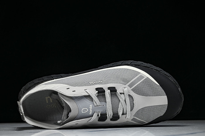 WEAR-RESISTANT CASUAL RUNNING SHOES GREY/BLACK/GREY