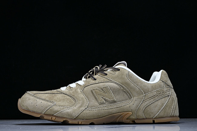 LOW-TOP RETRO CASUAL LIFESTYLE SHOES BROWN/BROWN/BROWN