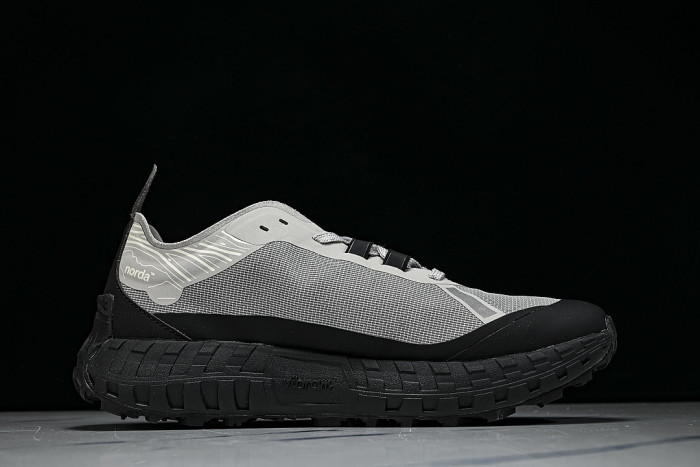 WEAR-RESISTANT CASUAL RUNNING SHOES GREY/BLACK/GREY