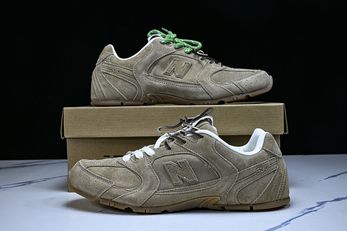 LOW-TOP RETRO CASUAL LIFESTYLE SHOES BROWN/BROWN/BROWN