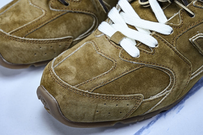 LOW-TOP RETRO CASUAL LIFESTYLE SHOES BROWN/BROWN/BROWN