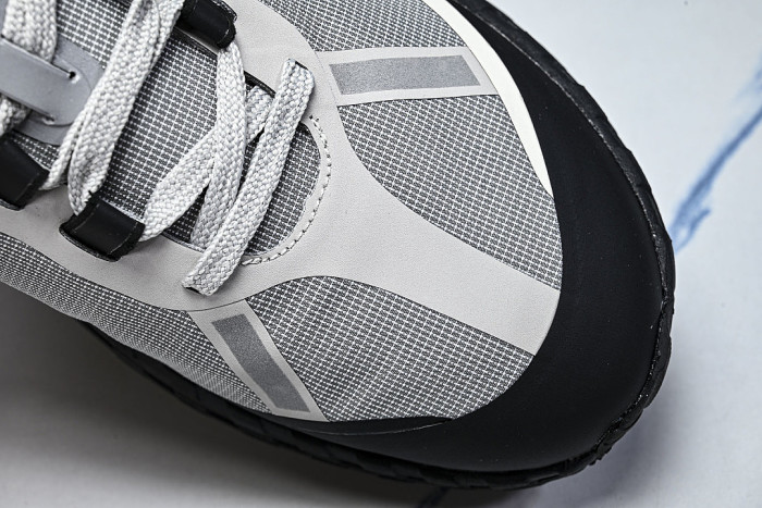 WEAR-RESISTANT CASUAL RUNNING SHOES GREY/BLACK/GREY
