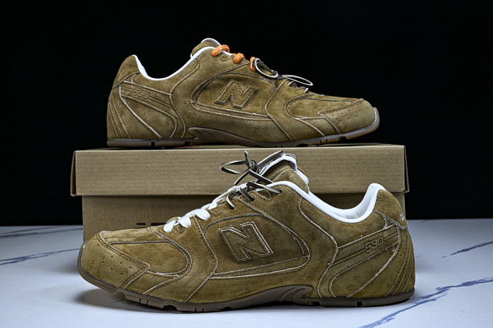 LOW-TOP RETRO CASUAL LIFESTYLE SHOES BROWN/BROWN/BROWN