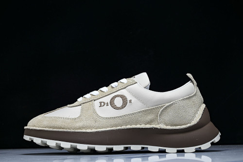 2026 THE NEW WOMEN'S SHOES ARE MADE OF COWHIDE AND TECHNOLOGICAL FABRIC SPORTS SHOES WHEAT/SAND