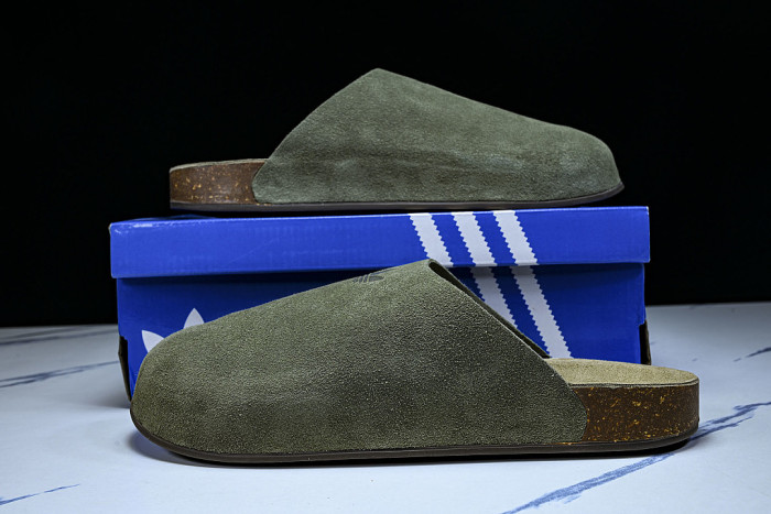 IH6907 ADIMULE SLIDES OLIVE STRATA/OLIVE STRATA/GUM