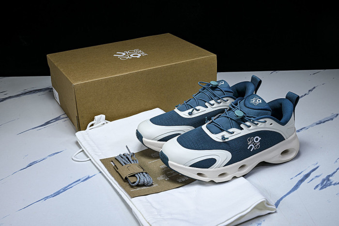 3MF30665478 ON JOINTLY DESIGNED CLOUDTILT CASUAL RUNNING SHOES NAVY BLUE/BLUE