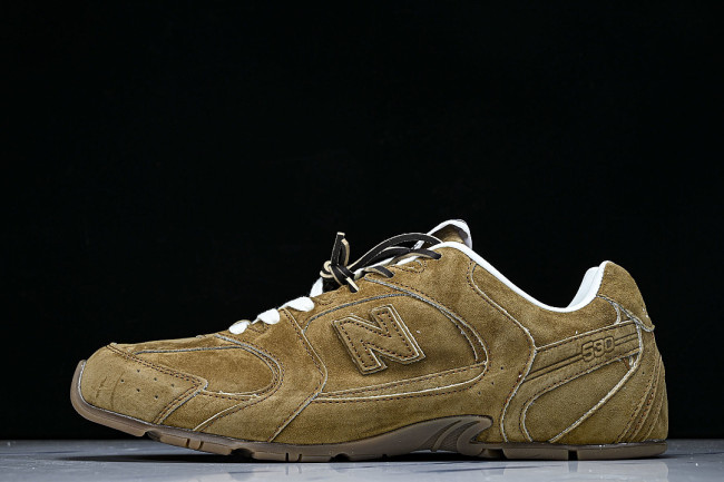 LOW-TOP RETRO CASUAL LIFESTYLE SHOES BROWN/BROWN/BROWN