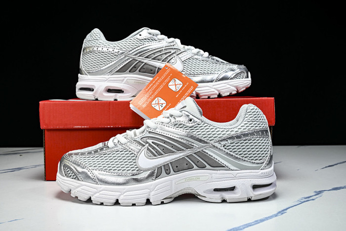 HQ2056-011 AIR MAX MOTO 2K RETRO AIR CUSHION RUNNING SHOES GREY/SILVER