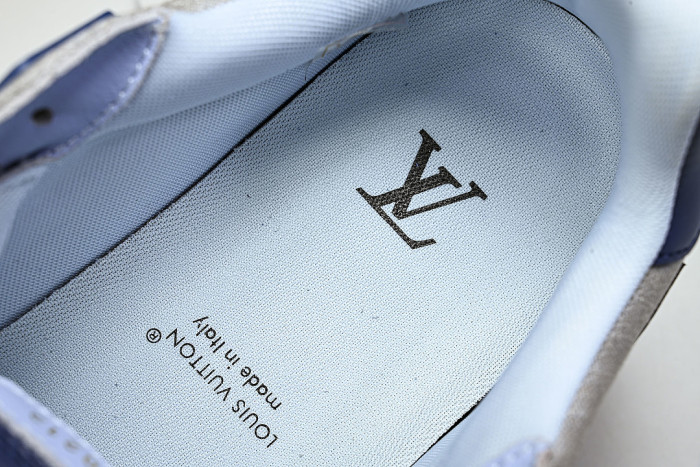 LOW-TOP CASUAL SPORTS SNEAKERS BLUE/GREY/BLACK