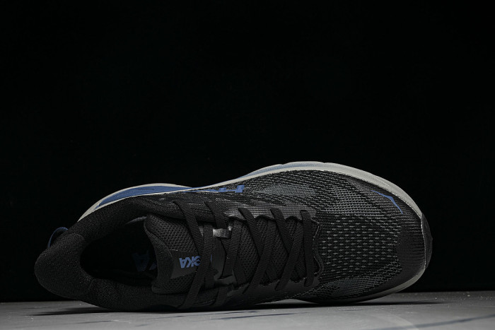 1168716 BTHN ONE CHALLENGER 8 ULTRA LIGHT THICK SOLED LIGHTWEIGHT RUNNING SHOES BLACK/DARK BLUE