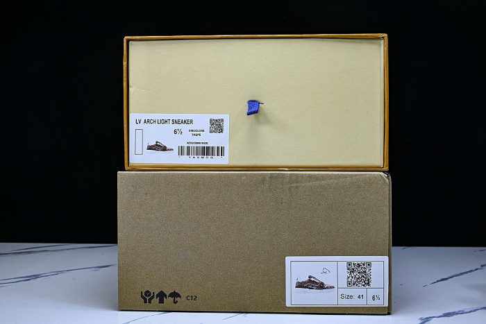 LOW-TOP CASUAL SPORTS SNEAKERS BROWN/WHITE/BROWN