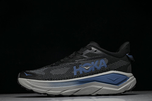 1168716 BTHN ONE CHALLENGER 8 ULTRA LIGHT THICK SOLED LIGHTWEIGHT RUNNING SHOES BLACK/DARK BLUE