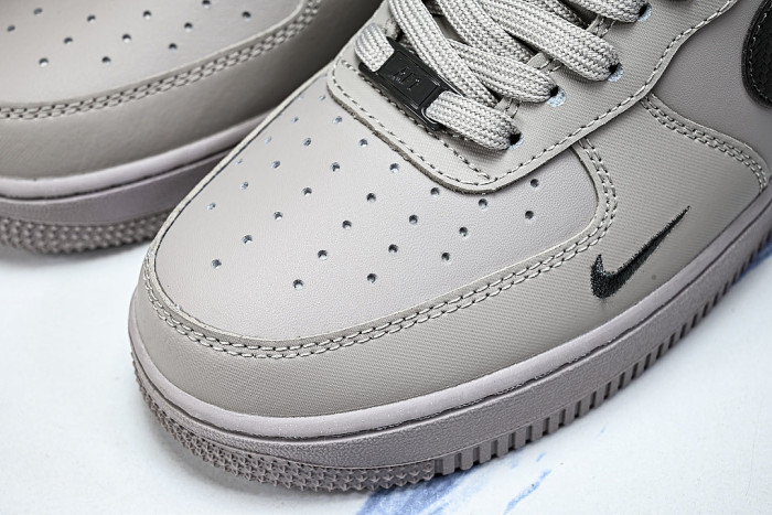 IV5732-002 AIR FORCE 1 07 LOW CASUAL SNEAKERS DARK GREY/GREY