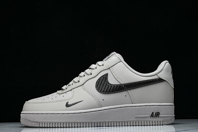 IV5732-002 AIR FORCE 1 07 LOW CASUAL SNEAKERS DARK GREY/GREY
