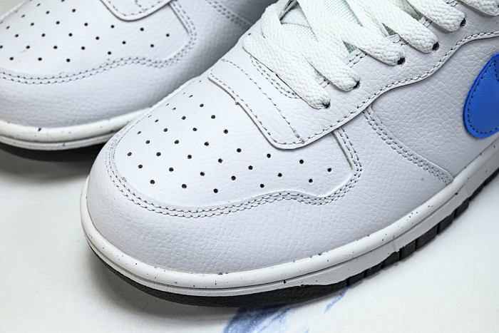 355152-107 BIG LOW CASUAL SNEAKERS WHITE/BLUE/BLACK