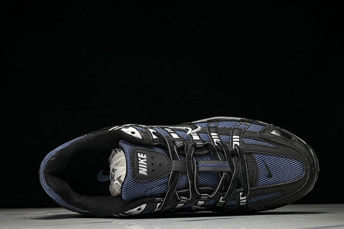 IO0296-491 P-6000 RETRO LOW-TOP CASUAL SHOES DIFFUSED BLUE/COOL GREY/METALLIC SILVER/BLACK