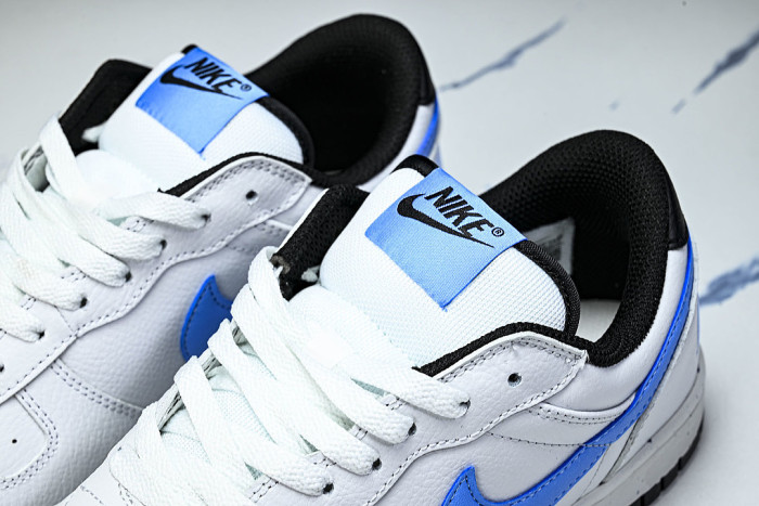 355152-107 BIG LOW CASUAL SNEAKERS WHITE/BLUE/BLACK