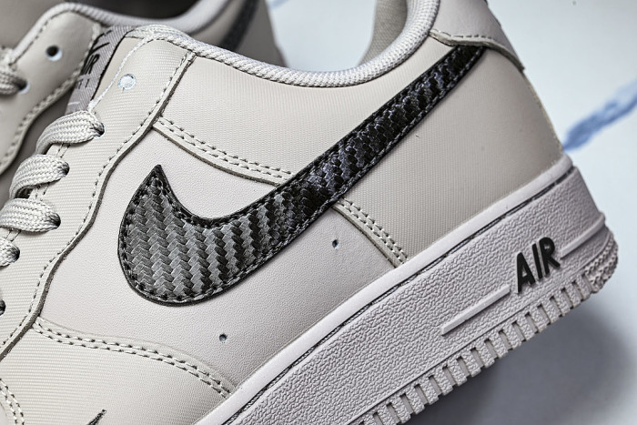 IV5732-002 AIR FORCE 1 07 LOW CASUAL SNEAKERS DARK GREY/GREY