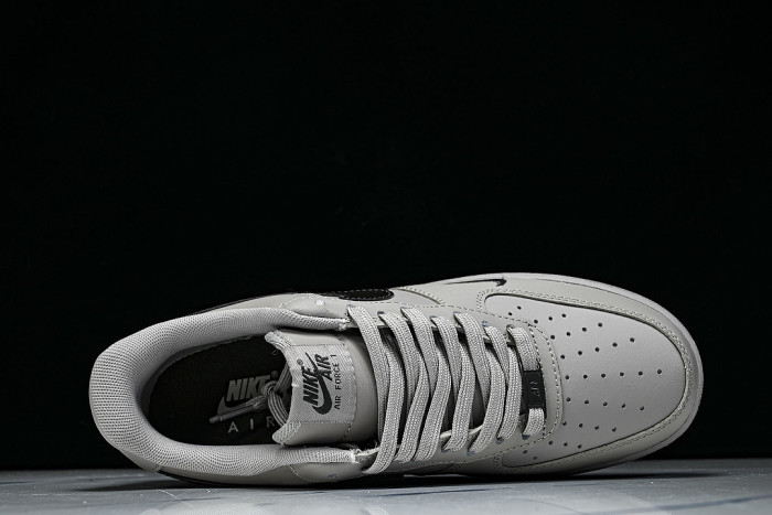 IV5732-002 AIR FORCE 1 07 LOW CASUAL SNEAKERS DARK GREY/GREY